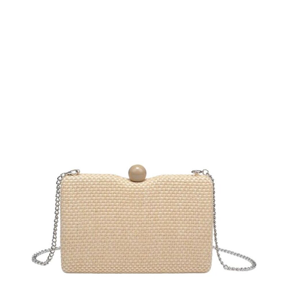 Urban Expressions Marissa Evening Clutch, Beige